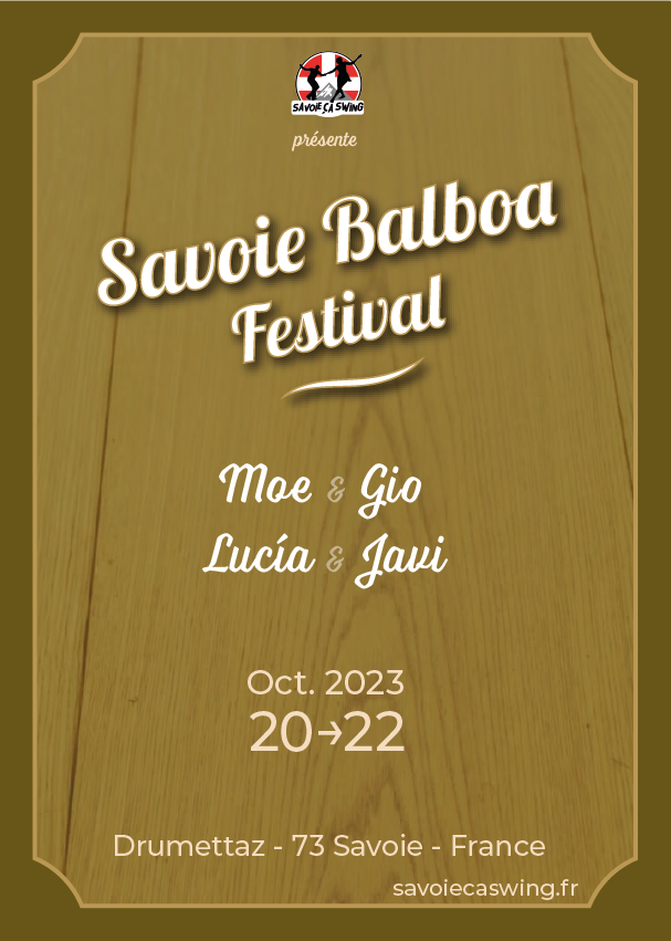 Savoie Balboa Festival flyer